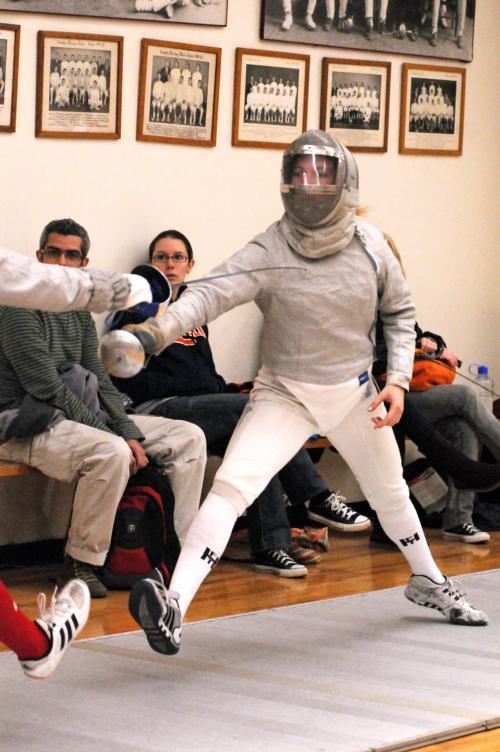 In her rookie season, sabre fencer Caroline Vloka has stepped up and carried her team to early-season success. Vloka, a former Junior World silver medalist, defeated a former Olympian and went undefeated in her last match.