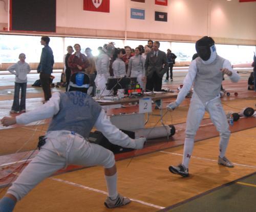 Co-captain épée Benji Unger posted a 3-0 record in yesterday’s first round of the Ivy League Championships, though the men’s team was winless. The women’s squad swept all four of their matchups.
