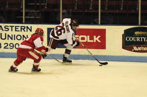 Tri-captain Sarah Vaillancourt put herself back on top of the national stat sheets last week, recording 13 points in the Crimson’s three games. Harvard and Boston College face off tonight at 8 p.m. in the championship game of the 31st annual Beanpot Tourn