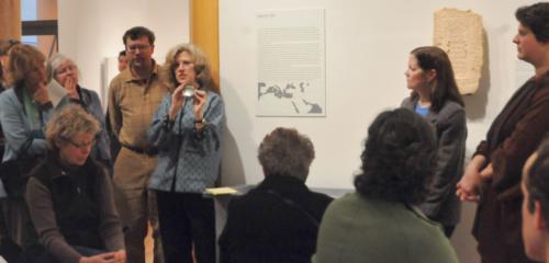 A History in Blue lecture on the history of cobalt blue and white as well as modern ceramic technology drew in many to the Arthur M. Sackler Museum yesterday. The talk explores west and east Asian ceramic production.