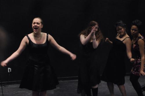 HRDC Seniors perform at the Senior Cabaret on Saturday Night in the Loeb Ex. Cultural Artist of the Year.  