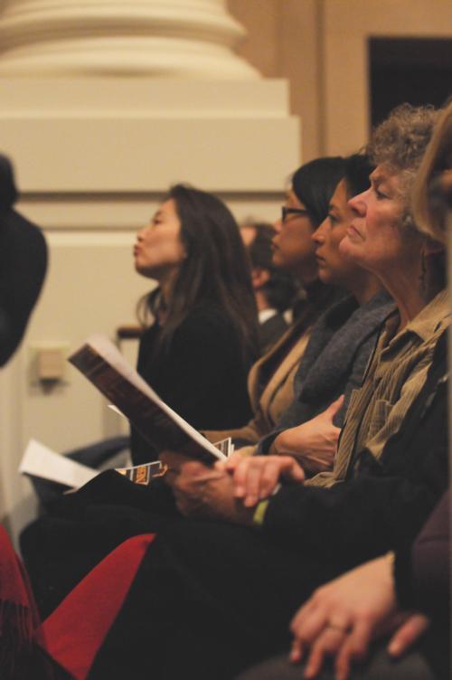 Human rights activists told their personal stories in both their native tongues and in English at Witness last night.
