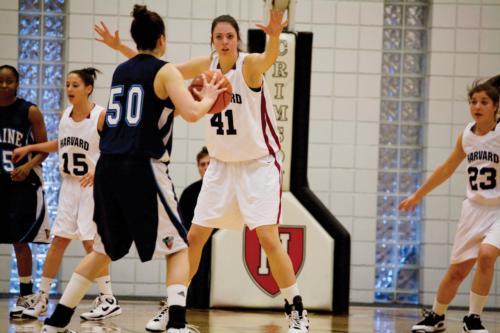 Senior forward Emma Moretzsohn turned in a solid performance in her final Ivy League contest, but it wasn’t enough to bring Harvard its third consecutive league title. The Crimson fell to rival Dartmouth, 64-51.
