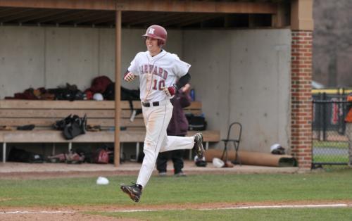 Senior second baseman Taylor Meehan contributed to the Crimson attack against Northeastern in yesterday’s Beanpot opener, going 1-4 while splitting time with sophomores Taylor Helgren and Jonathan Perrin. The fourth-year player crushed a double to left-ce
