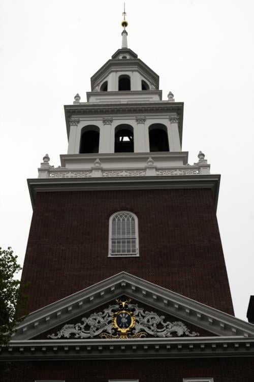 Overture of 1812 is performed using the Russian bells in Lowell bell tower. 