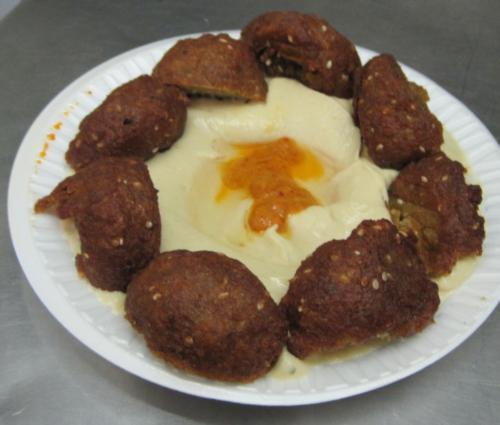 A plate of the new restaurant's namesake dish: Falafel.