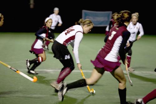 In her first two seasons with the Harvard field hockey team, junior Chloe Keating scored 14 points. In just four games this season, Keating has matched her career total, posting five goals and four assists. Keating continued her hot play on Saturday again