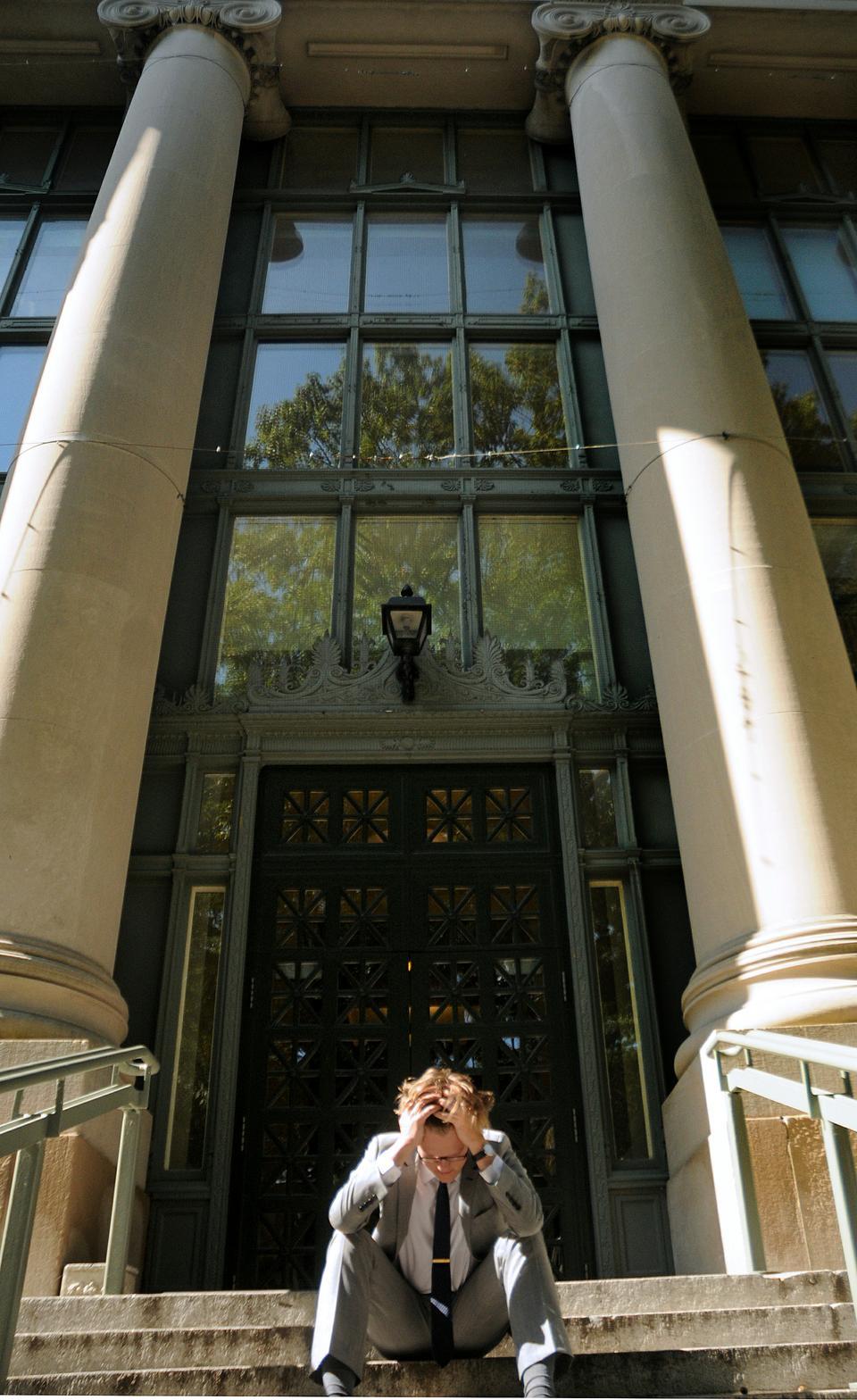 In a bleak economic climate, Law School students struggle to get jobs that were once certain.