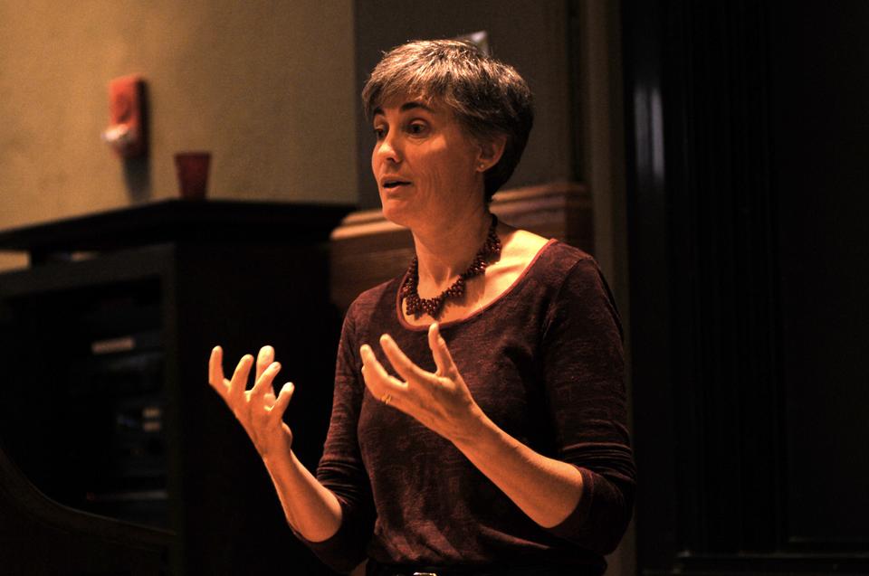 Robin Chase, one of Time’s 100 most influential people and founder of Zipcar and Goloco, speaks at “Business Now”, a conference held this weekend by the student group Women in Business. Students learned about opportunites in the contemporary business sector.