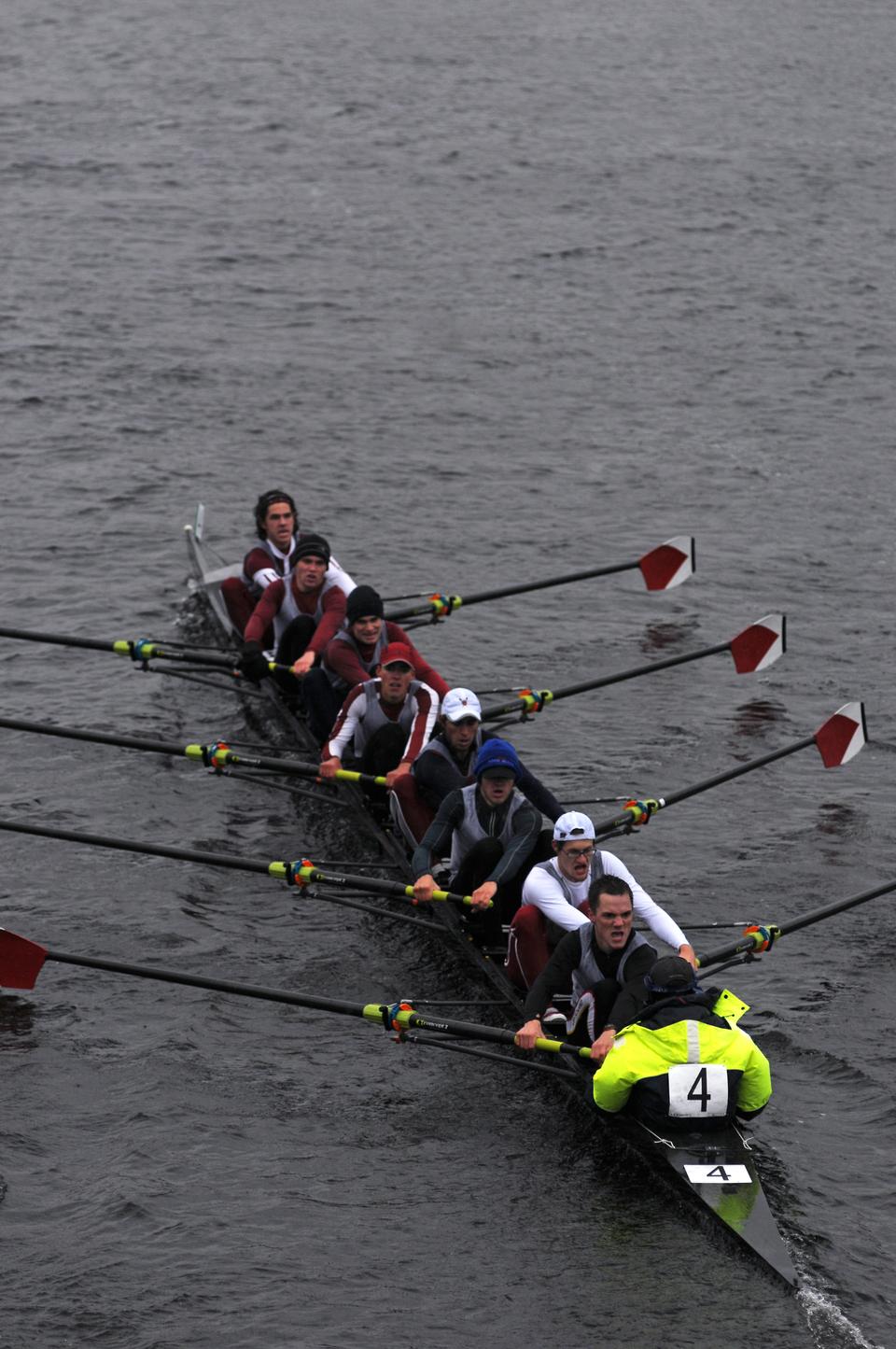 Men's Lightweight 8, Boat 4, Head of the Charles.