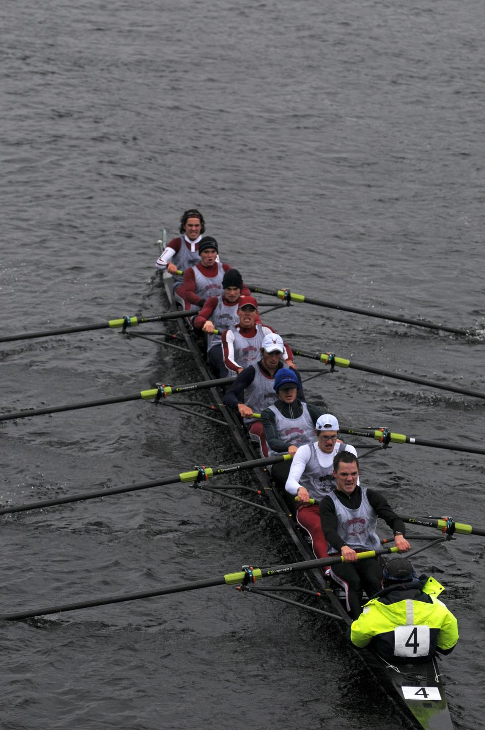 Men's Lightweight 8, Boat 4, Head of the Charles.