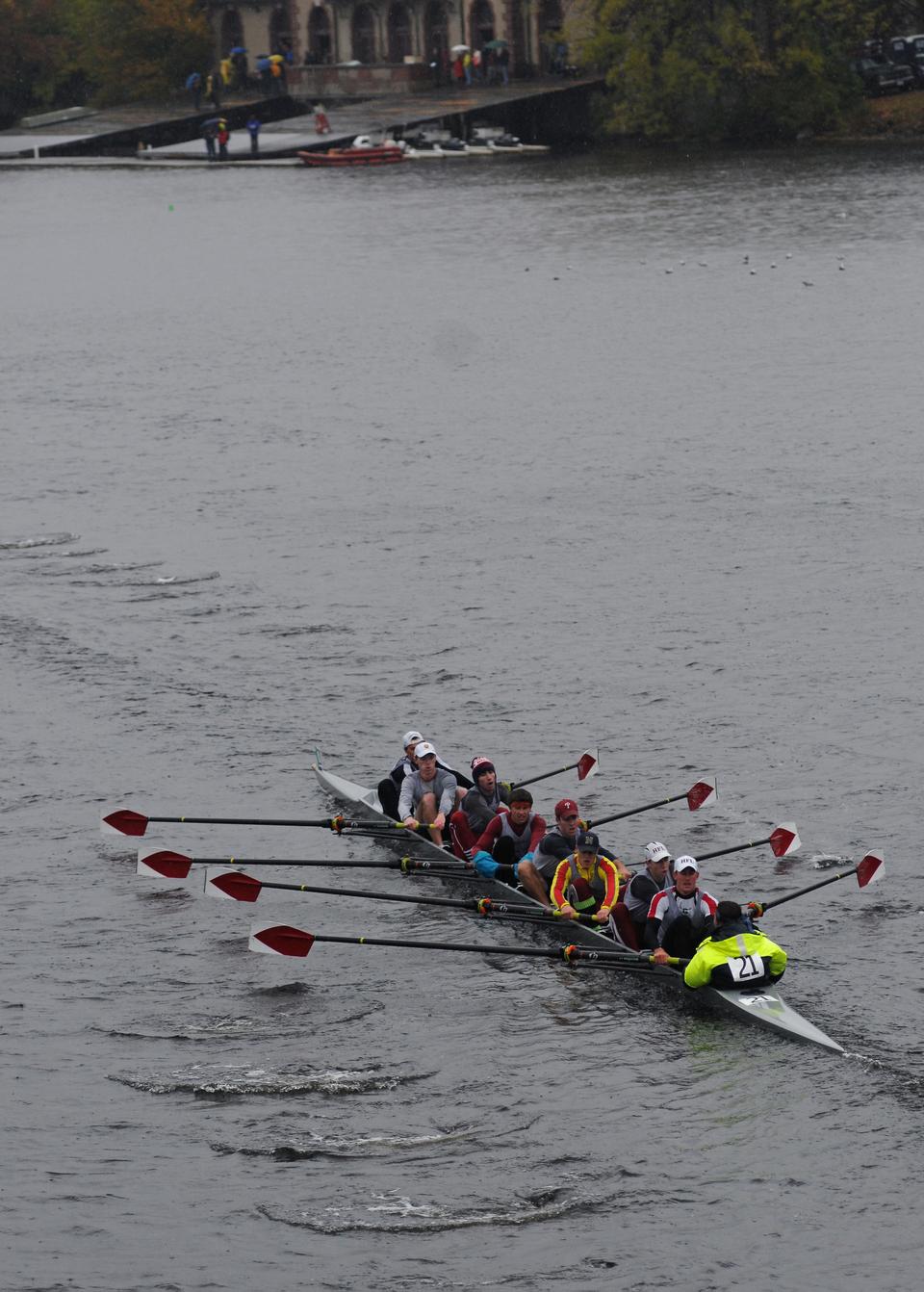 Men's Lightweight 8, Boat 21, Head of the Charles.