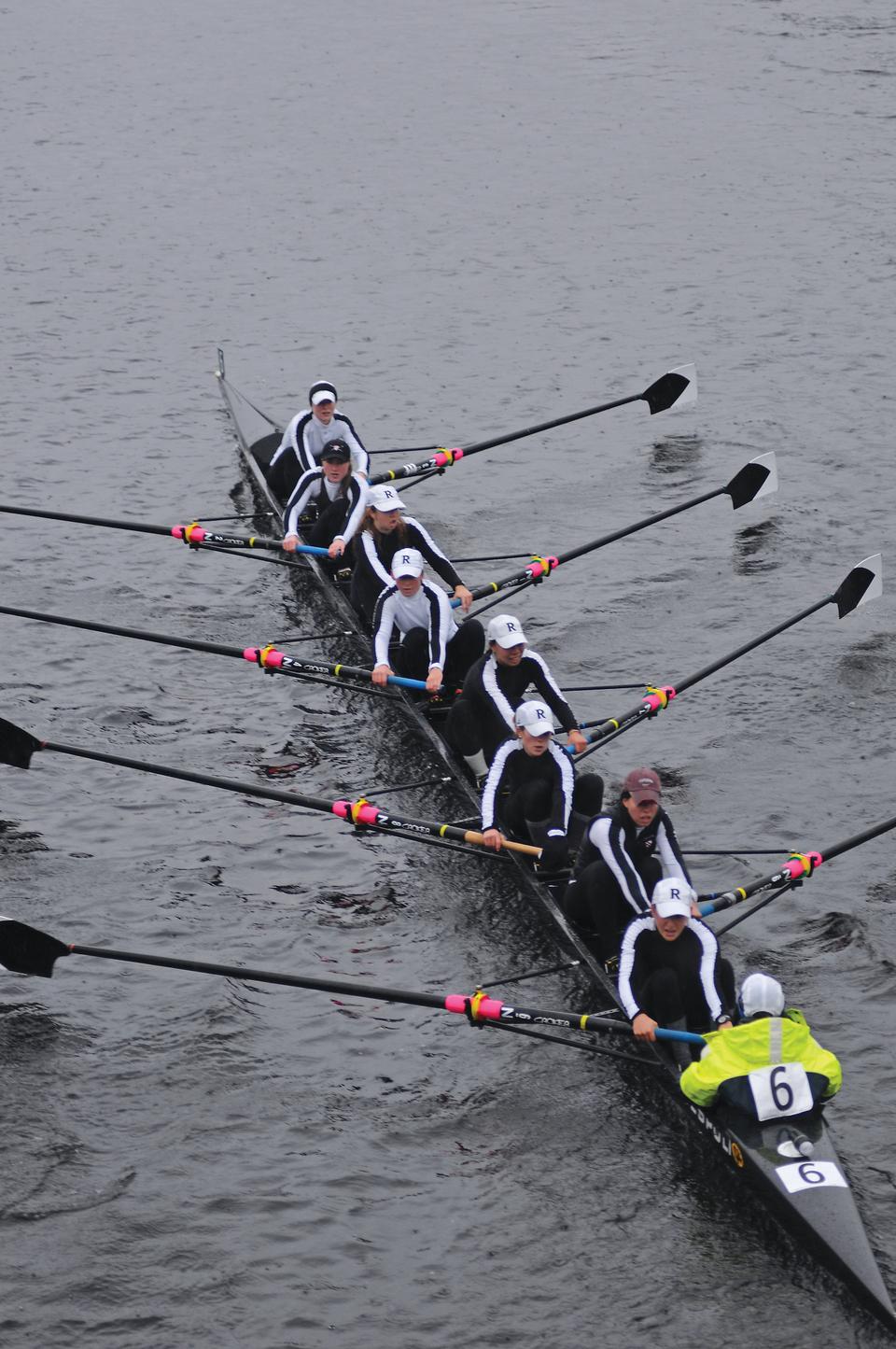 Women's Lightweight 8, Boat 6, Head of the Charles.