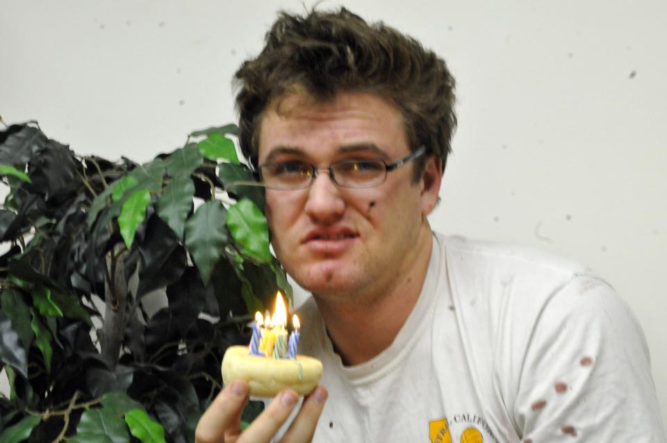 Nelson celebrates one more year, and tells life to shove it.