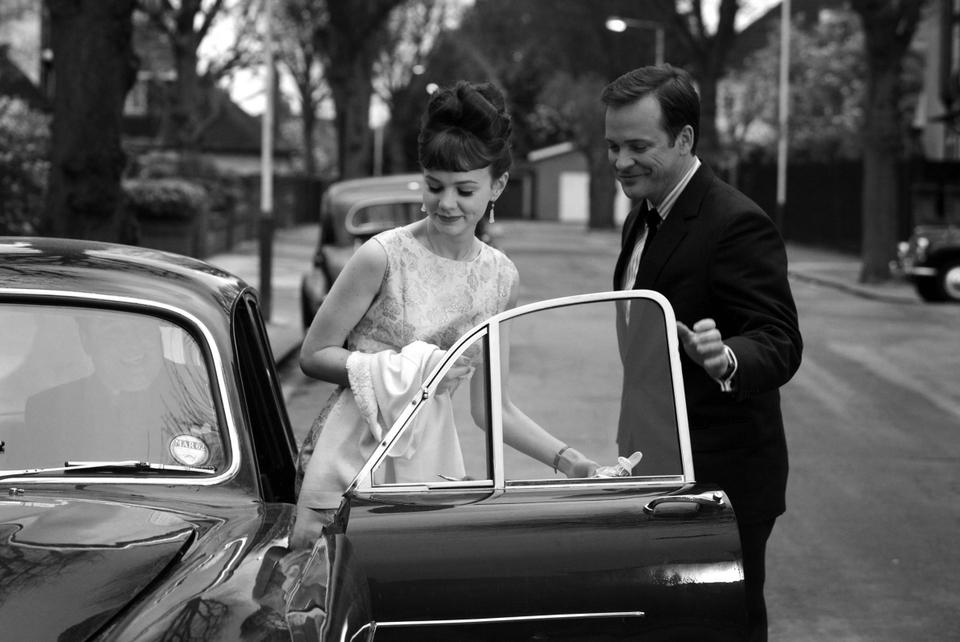 Jenny (Carey Mulligan) is wined and dined by a mysterious, cultured older man named David (Peter Sarsgaard) in Lone Scherfig’s “An Education.”