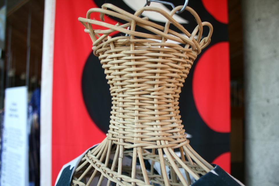Many rare exhibit pieces were chosen to demonstrate a designer's understanding of the materials.