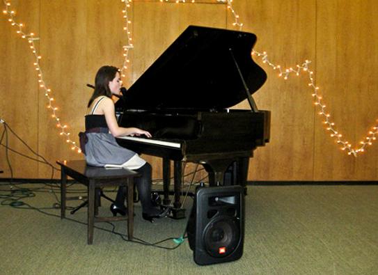 She writes, she plays, she sings...and she has her own CD? Okay, we're impressed.