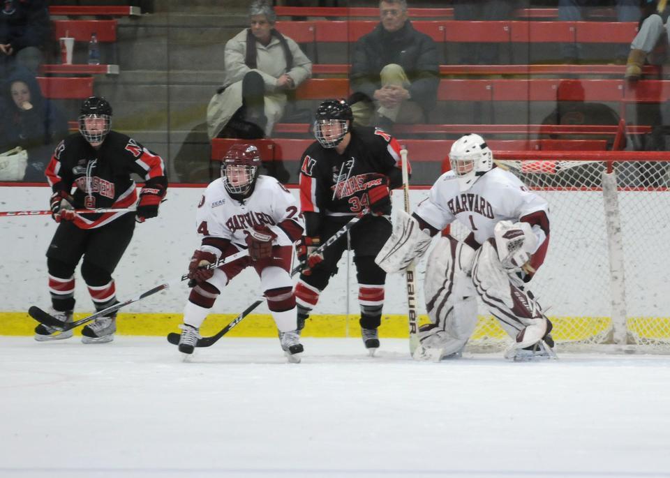 Women's ice hockey beat Northeastern in the Beanpot final last night to take the title.