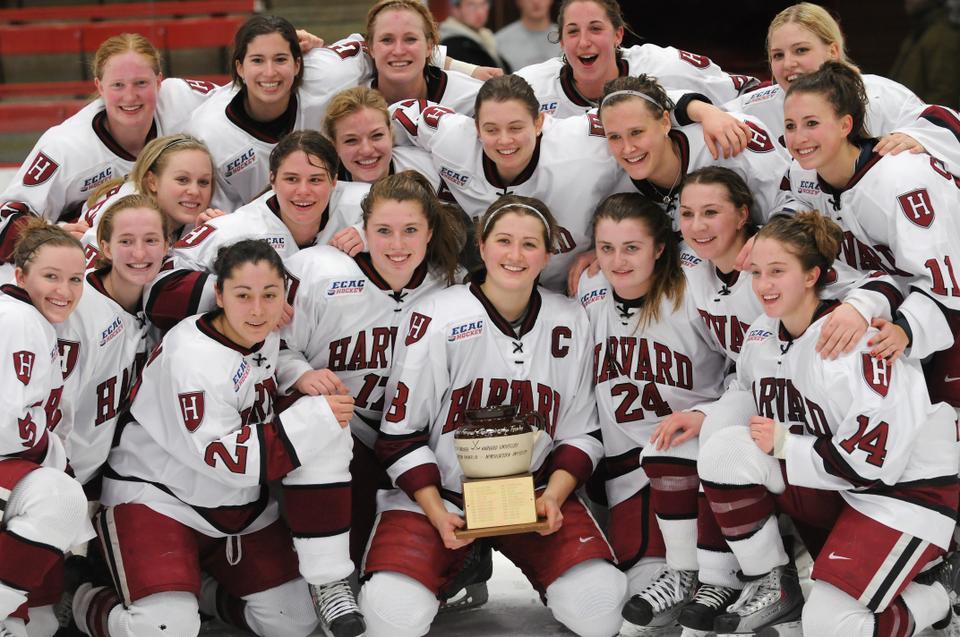 Women's ice hockey beat Northeastern in the Beanpot final last night to take the title.