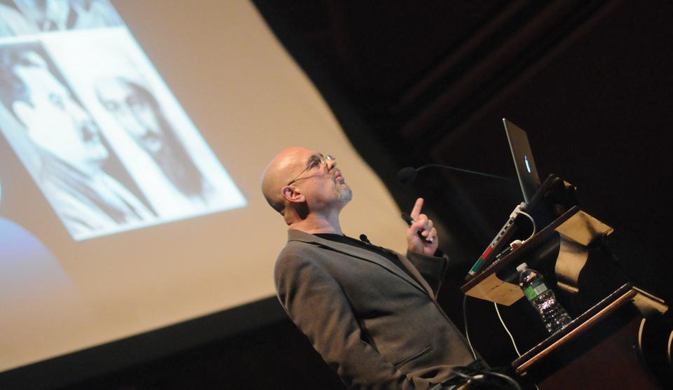 Psychology professor Daniel Gilbert was the first speaker of the ten professors present at Harvard Thinks Big yesterday evening in Sanders Theater. Gilbert spoke on the climate crisis and added that a war on global warming should seem as crucial to us as the War on Terror.
