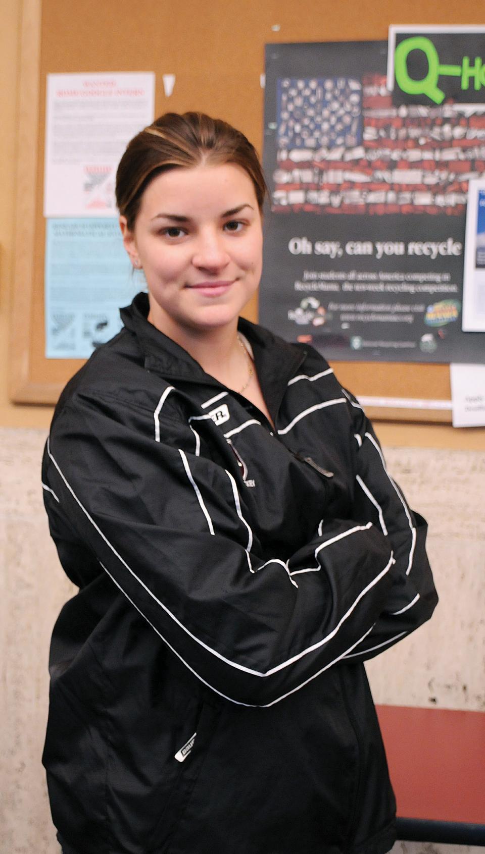 Sarah Vaillancourt ’08-’09 took home a gold medal in the 2006 Winter Games in Torino, Italy, and is now poised for a second victory in Vancouver for the Canadian women’s ice hockey team. 