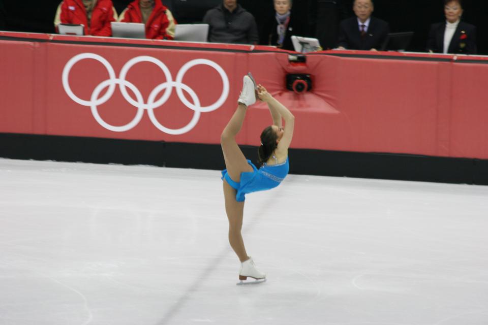 Emily A. Hughes ’11 performs her free skate program at the 2006 Winter Olympics in Torino, Italy, where she placed 7th overall. Hughes took a leave of absence from Harvard last semester with hopes of earning a spot on the 2010 U.S. Olympic figure skating team, though she ultimately did not qualify.