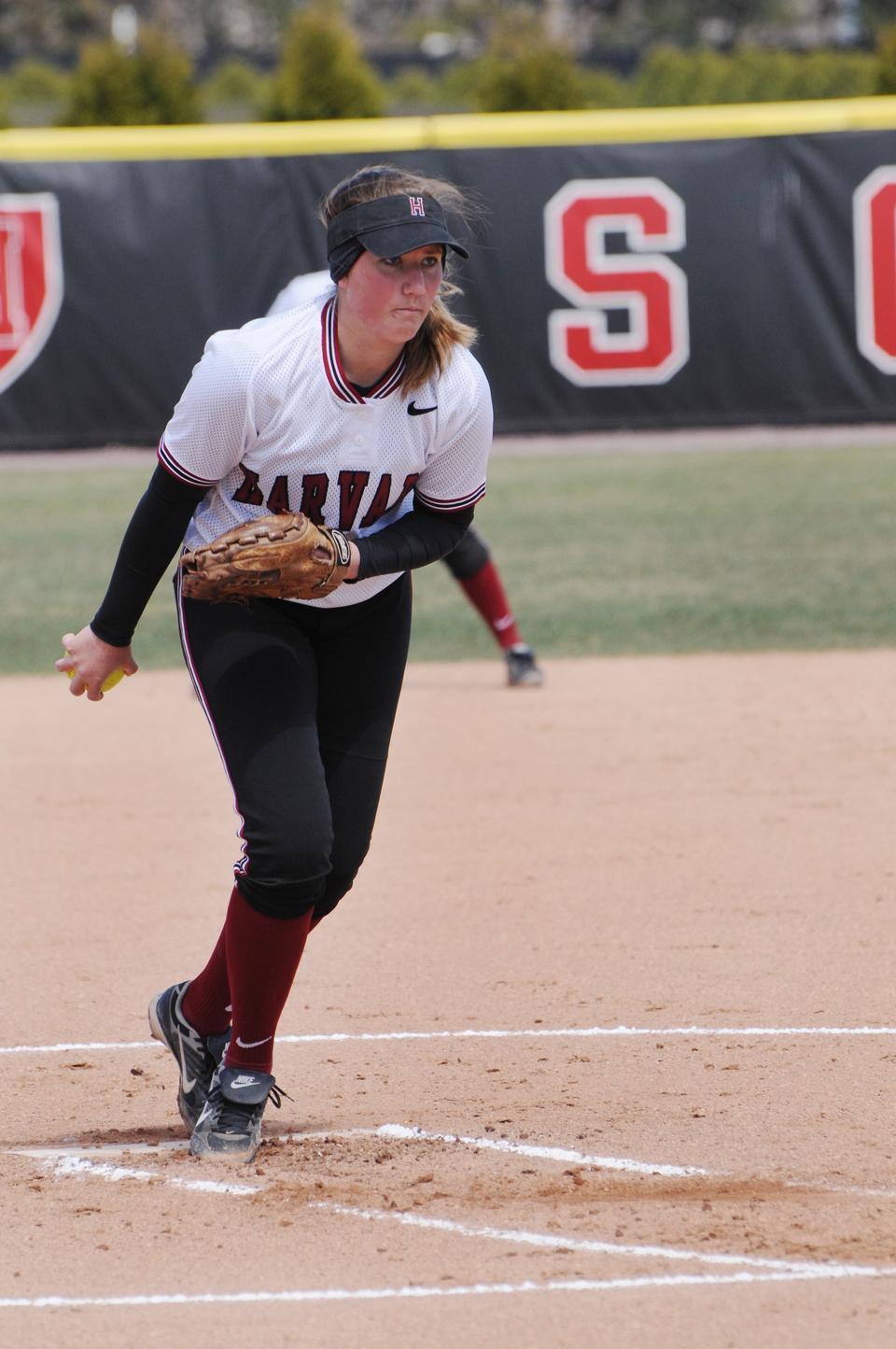 Sophomore pitcher Rachel Brown added another accomplishment to an already stellar career, hurling her first career no-hitter in a 4-0 victory over Princeton on Friday. Brown walked no batters and allowed just two baserunners in her effort.
