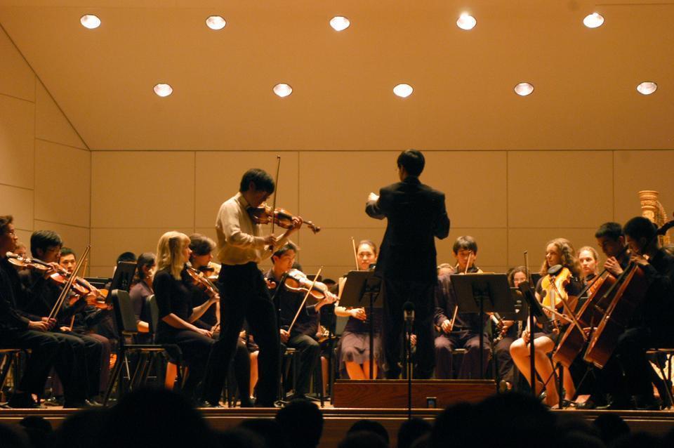 “Chinese Symphonic Masterpieces," a concert directed by Hanjay Wang '11 on Saturday in Paine Hall, included “Butterfly Lovers Concerto” and “Yellow River Piano Concerto."