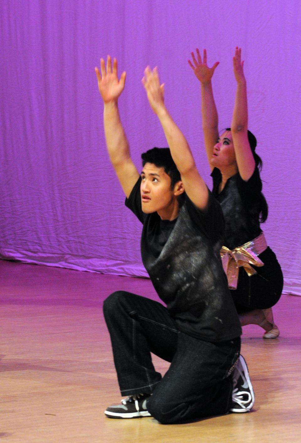 Members of the Harvard Asian American Dance Troupe performed in “Eastbound” last Saturday, April 3, 2010 at Lowell Lecture Hall.
