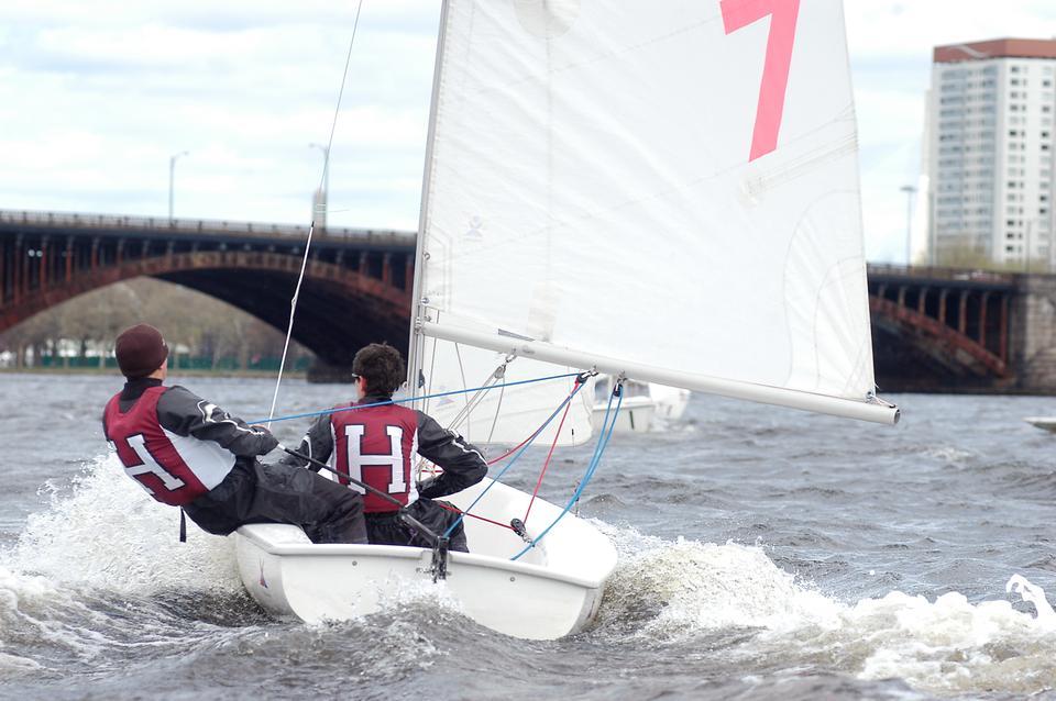 Harvard sailing finished 6th in the Longfellow Bridge Invitational this weekend.