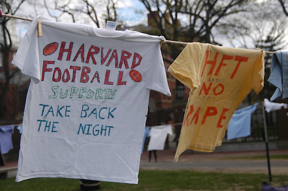 The Clothesline Project is an exhibit of t-shirts decorated by survivors of sexual assault and their supporters for Sexual Assault Awareness Month. They will hang outside the Science Center this week.