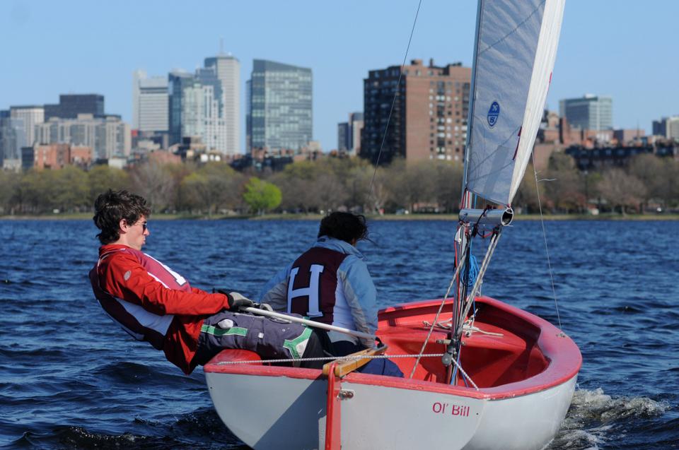 Harvard sailing competed at the Midweek Tech Invitational at MIT on Tuesday.