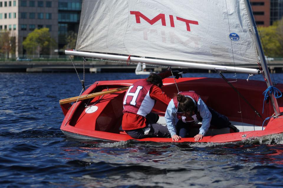Harvard sailing competed at the Midweek Tech Invitational at MIT on Tuesday.