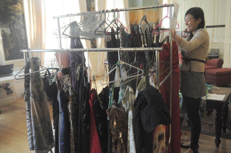 The Styleta dress swap occurred in Lowell JCR on Sunday.