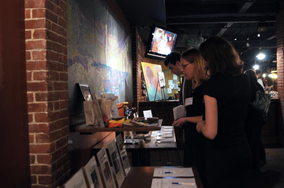 PBHA held its 7th Annual Action yesterday in the Queen's Head Pub yesterday.  All sponsor-donated gifts are auctioned to the public and proceeds benefit PBHA's Summer Urban Program.