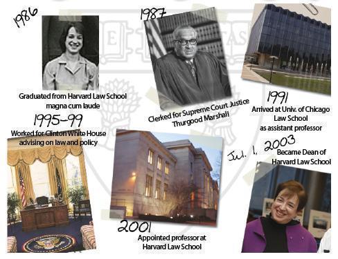 Former Law School Dean and Solicitor General Elena Kagan has been nominated by President Barack Obama to replace Justice John Paul Stevens on the Supreme Court. Once a student at Harvard Law School, Kagan became the first woman to lead the Law School and will become the youngest Justice on the Supreme Court, if confirmed.