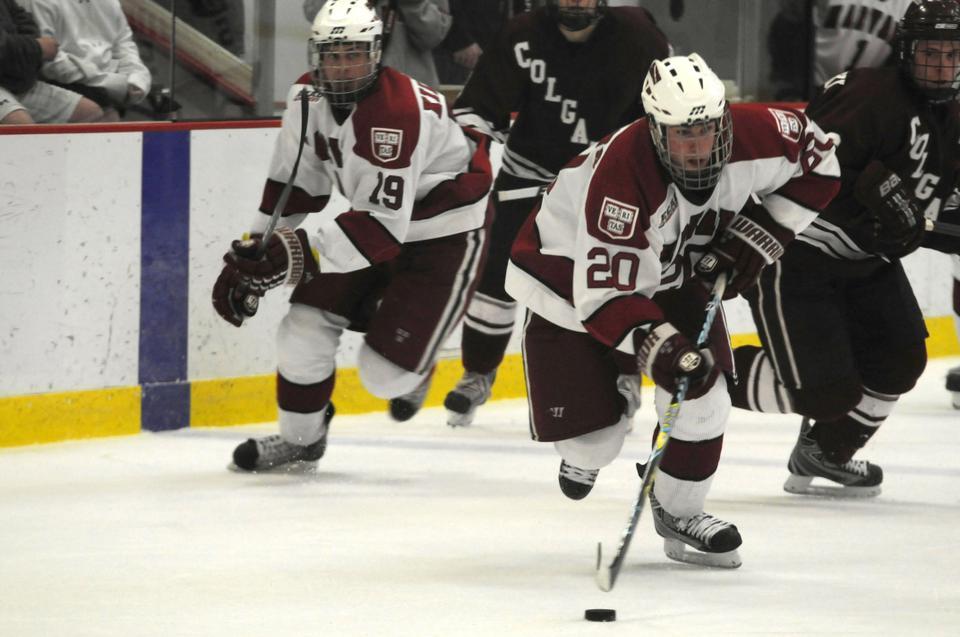 Winter break was good to freshman forward Louis Leblanc. Leblanc scored three game-winning goals in three straight league games in January, leading the team to upsets against top-10 teams, including No. 5 Yale.