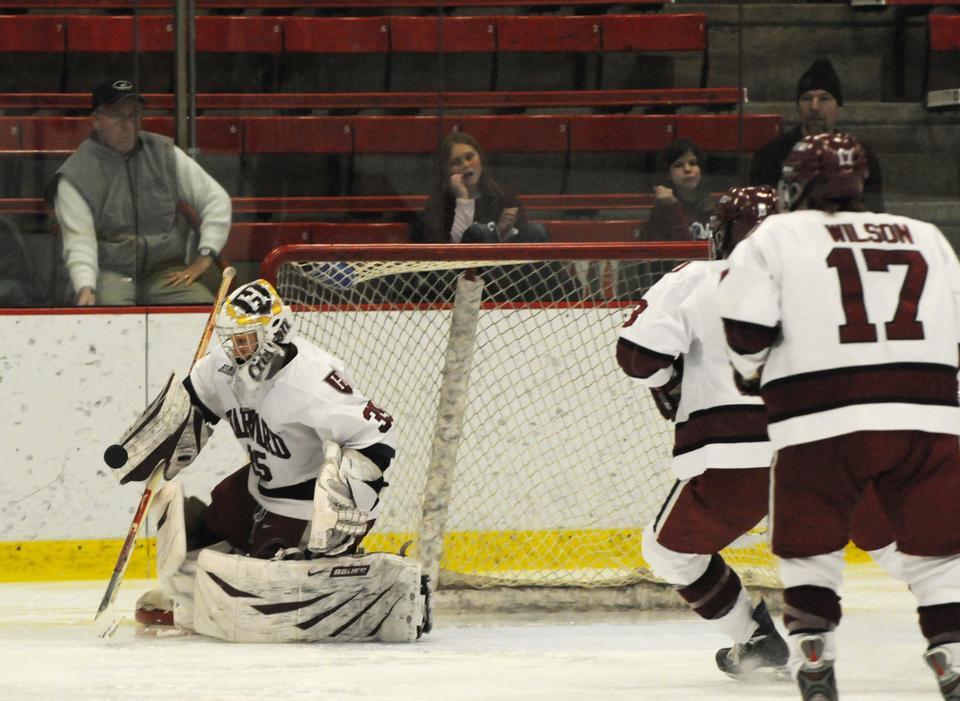 Though her career was cut short in January by an injury, Kessler graduates as the winningest goalie in Harvard history.