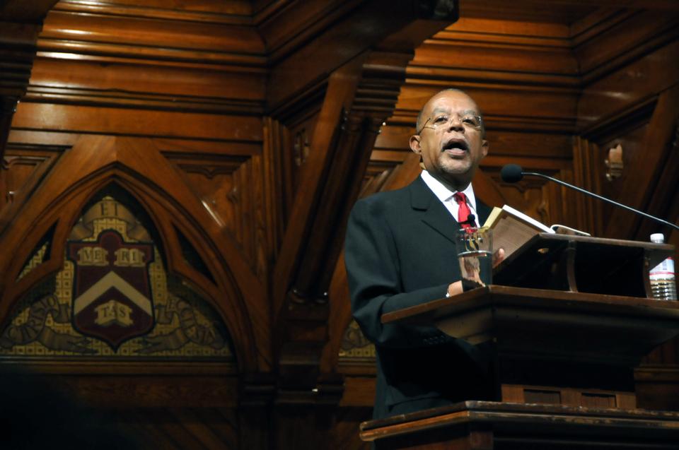 Professor Henry Louis “Skip” Gates Jr. reads from his memoir, Colored People, in Sanders Theatre. Gates’ arrest by a Cambridge Police officer on Jul. 16, 2009 became the cause of a national debate on racial profiling.