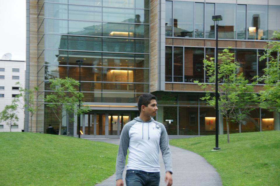 Eric Balderas '13, who faced possible deportation, will be permitted to stay in the United States indefinitely