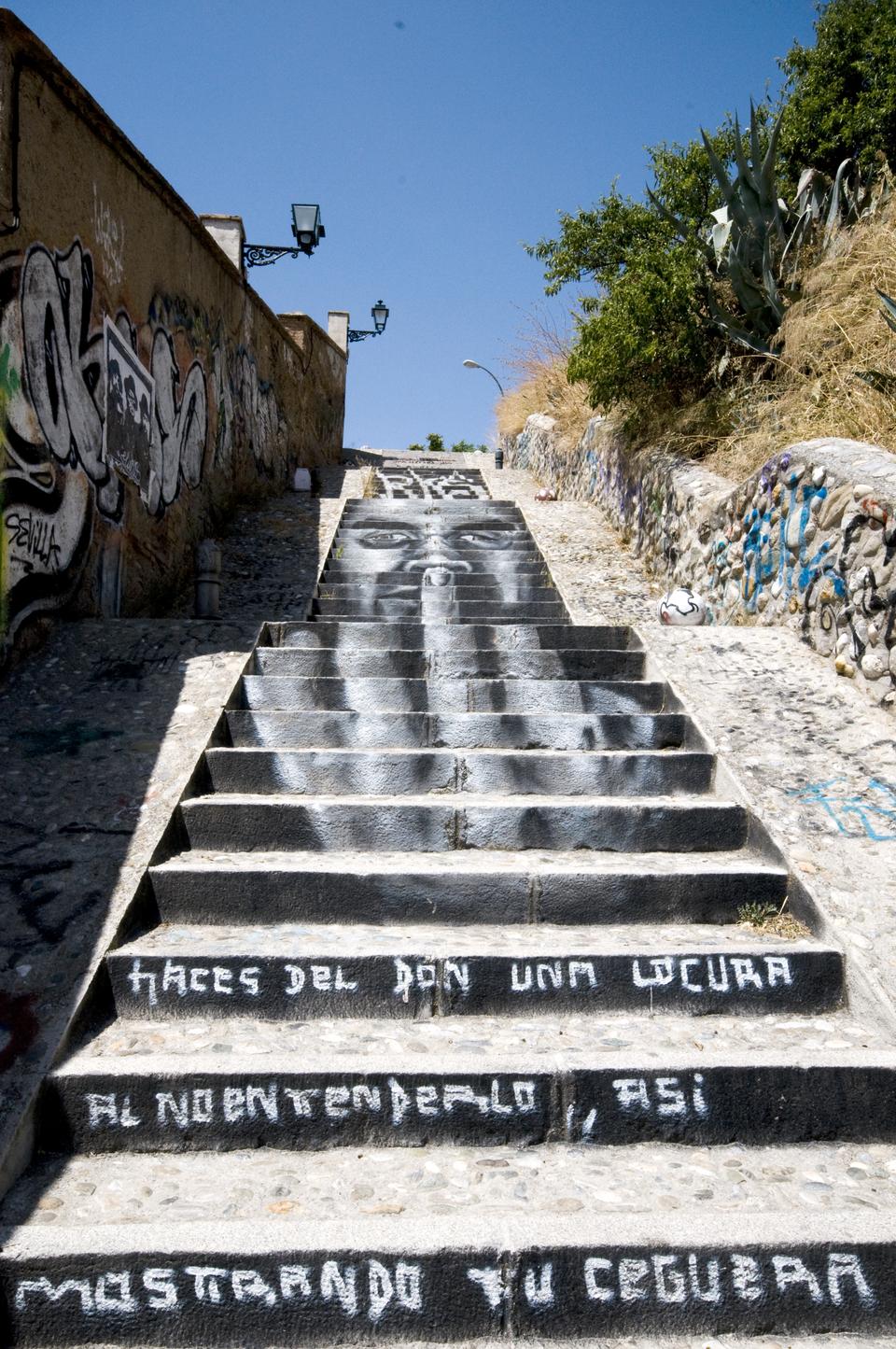 Graffiti and street art is an important element of culture in Granada, and the art can range from beautiful, politically-motivated, ornamental, or just plain obscene.