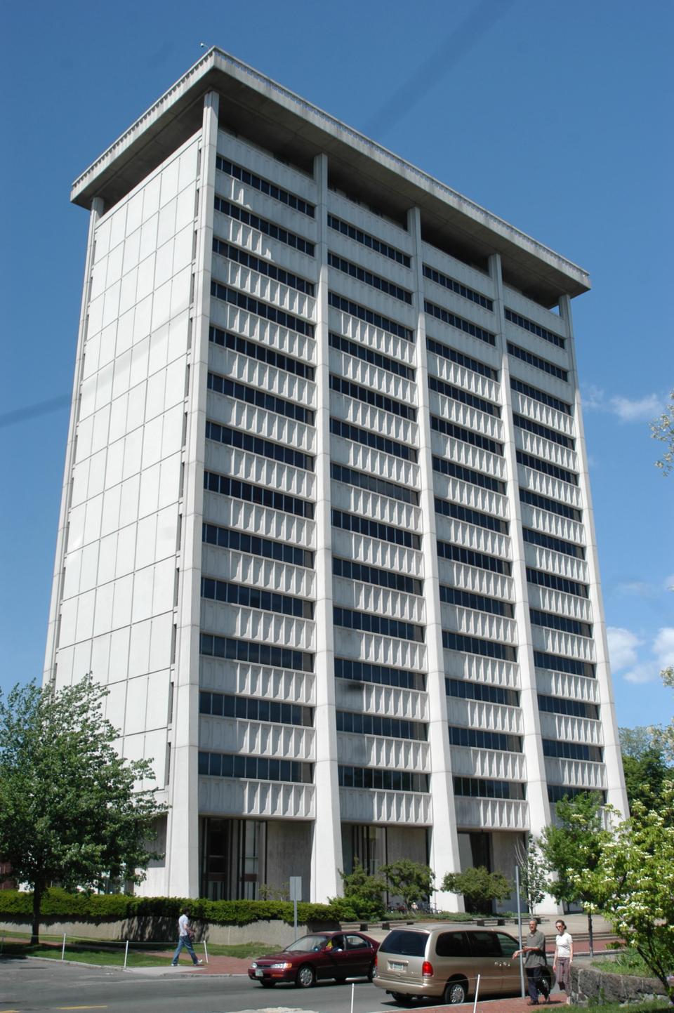The furor over Hauser’s scientific misconduct stems from work in his laboratory in William James Hall, pictured above. 