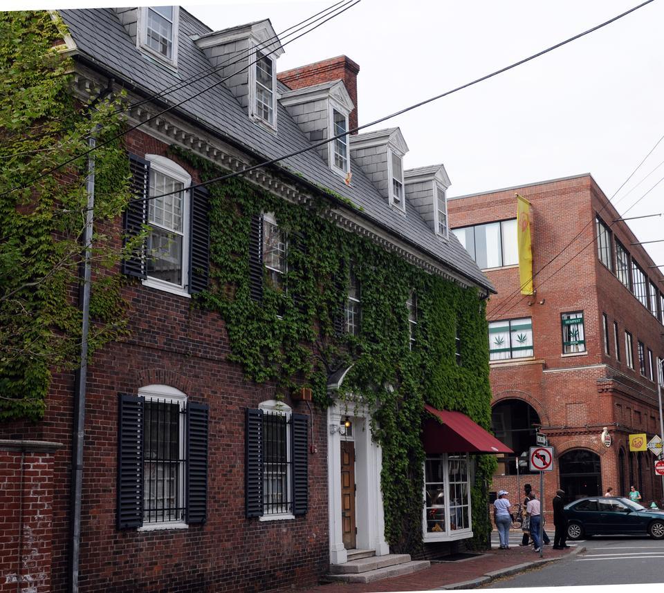 The Bee Club, Harvard’s oldest female final club, leases a space from the Fly Club.