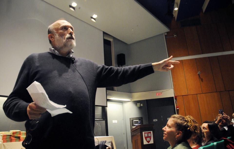 The Food Literacy Project hosts Slow Food Movement founder Carlo Pertini for a presentation and book signing yesterday in the Science Center.