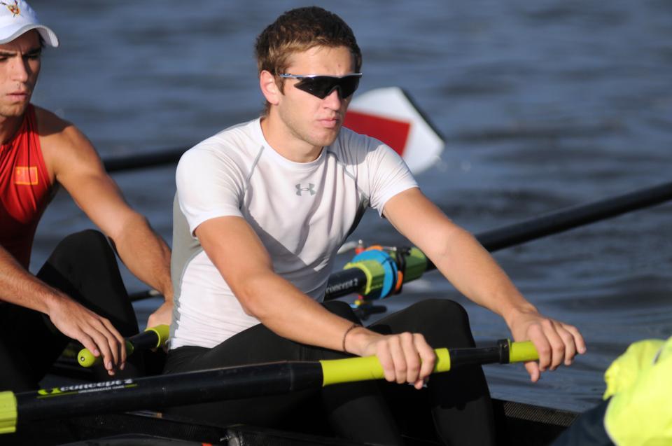 Harvard’s lightweight captain Will Newell didn’t start rowing until his junior year of high school, but that hasn’t stopped him from rowing in the first varsity eight in each of the past two spring seasons. 