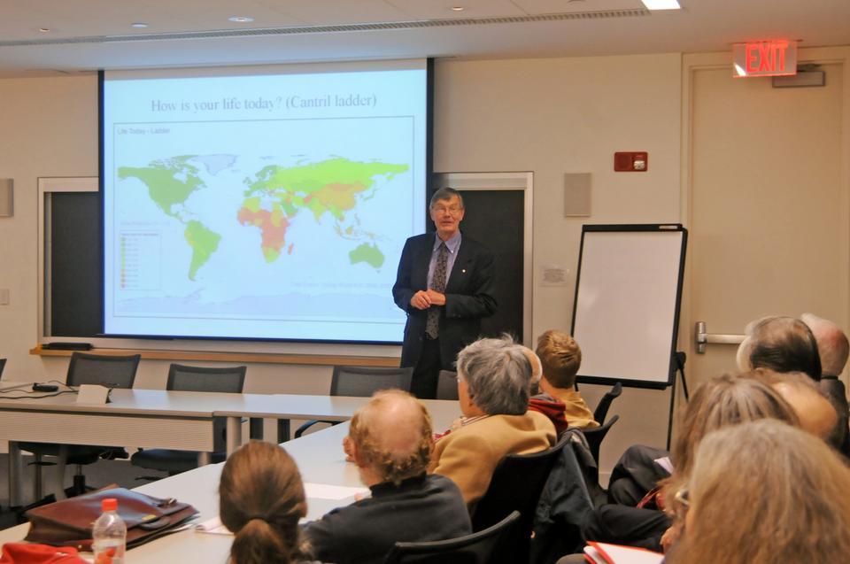 John Helliwell, professor of economics at the University of British Columbia, discusses the different measures of happiness.