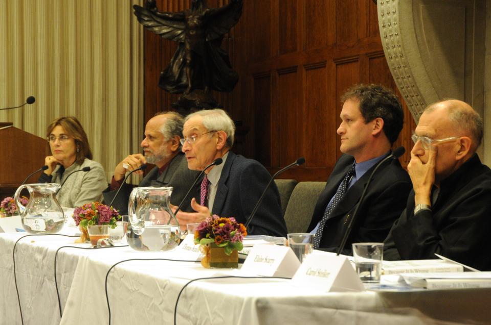Harvard Law School Professor Charles Fried is a renowned conservative legal scholar. Fried, center, is set to retire from Harvard Law School at the end of the academic year, capping a more than six-decade academic career.