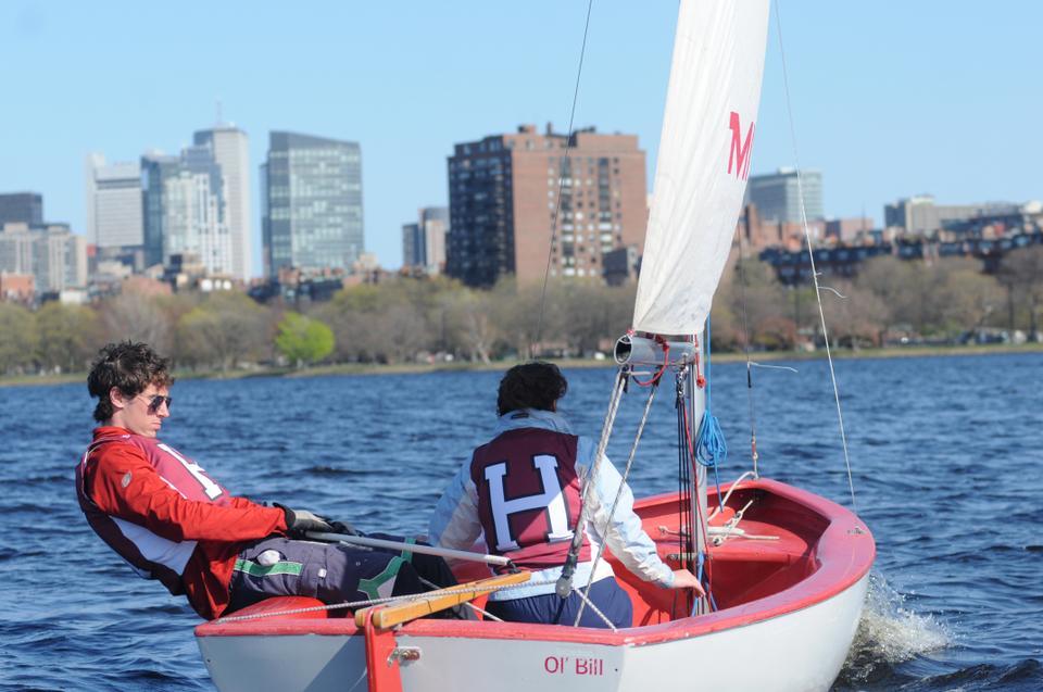 The Harvard sailing team participated in two team-racing events over the weekend, placing fourth at both the Hap Moore and Michael Horn trophies. The Crimson will compete in ACCs next week. 