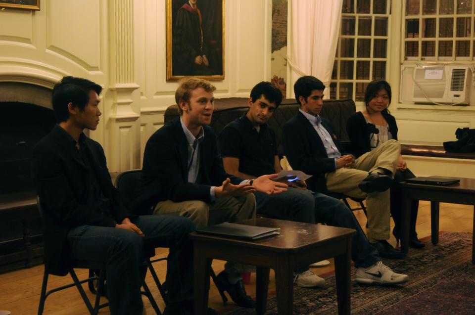 The Ebrahim-Cao and Coe-Li tickets faced off again in a debate yesterday in the Lowell JCR.