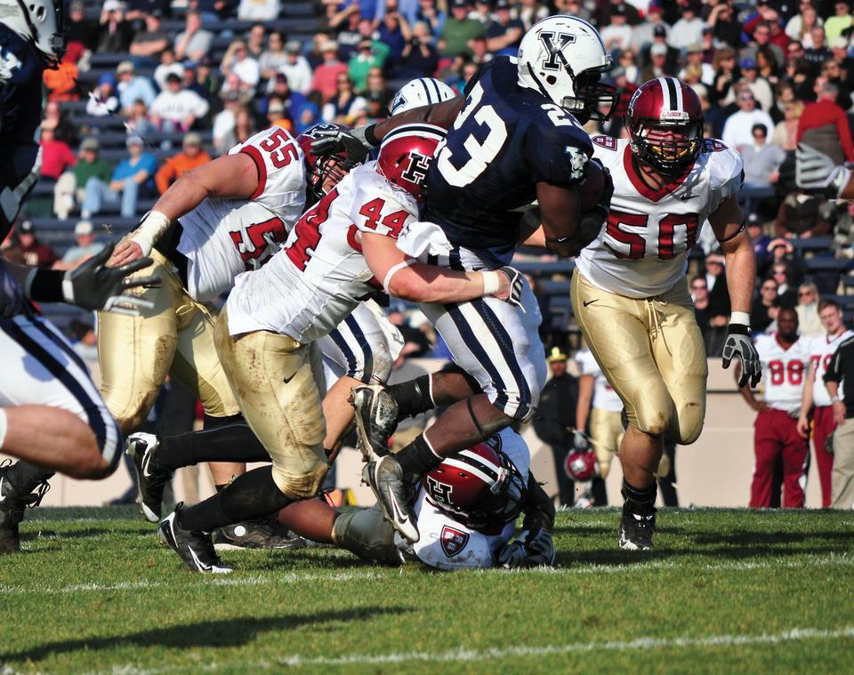 The Game, depicted above from last year’s showdown, has meant so much not only to Harvard students and Yalies alike but also to the families that have followed Harvard football over the years.
